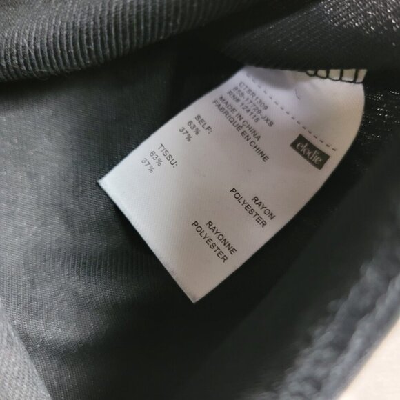 Elodie Black Ribbed Long-Sleeve Women's Bodysuit | Size L - Picture 5 of 8